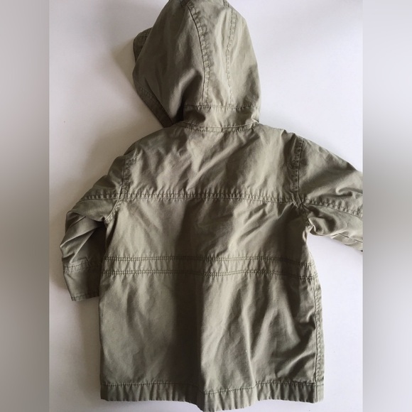 Army Green Gap Kid’s Jacket with Pin Details - Picture 6 of 6